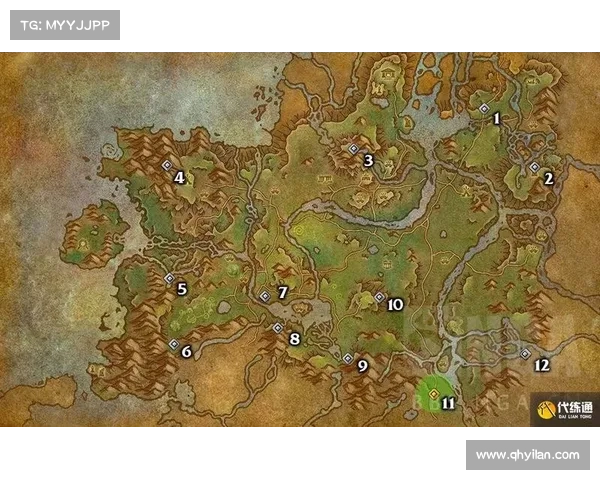 魔兽世界位置地图查看：中心显示秘籍